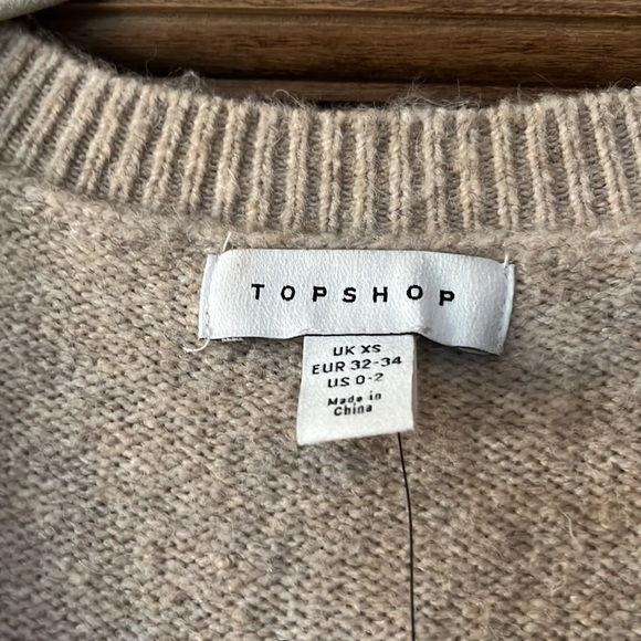 Topshop sweater dress- xs - Picture 6 of 8